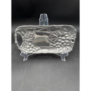 Arthur Court Small Serving Tray with Grapes 2005 10" x 5"
